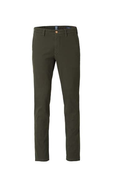 MEYER Chino M5.Chino grün Straight