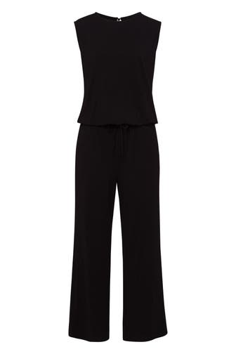 MYJAMA Jumpsuit Ella schwarz Straight