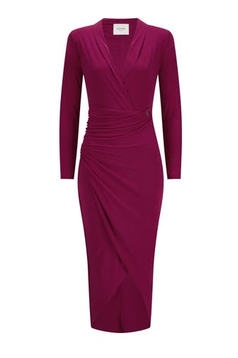 NICOWA Casual-Kleid MICIMA dark berry