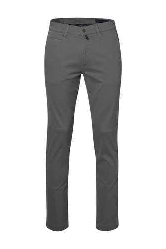 PIERRE CARDIN Chino Castres Granite Gray Straight