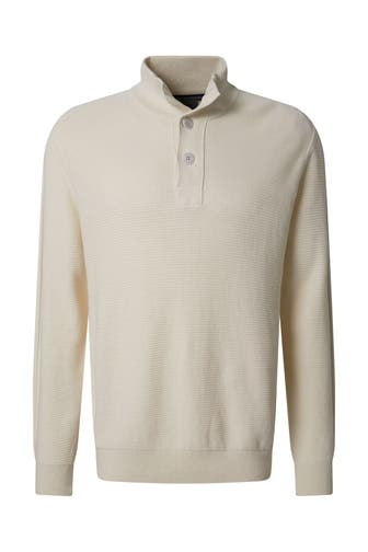 PIERRE CARDIN Pullover Perlweiss