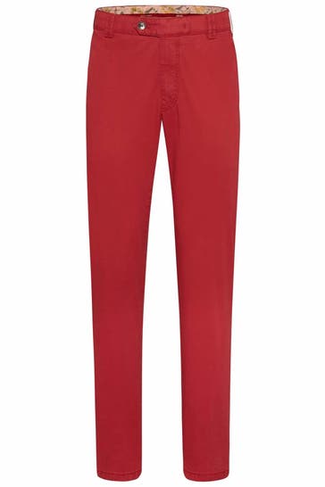 MEYER Chino Bonn 3004 rot Straight