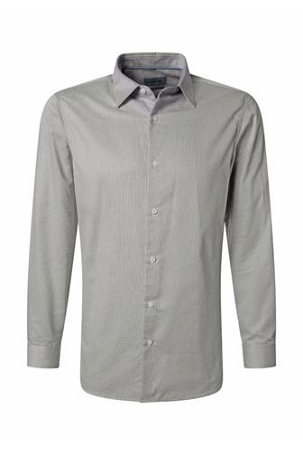 PIERRE CARDIN Business-Hemd Weiss Regular Fit