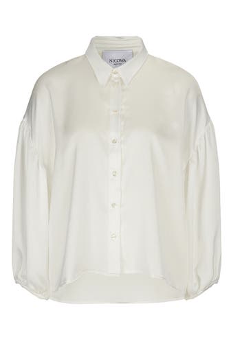 NICOWA Casual-Bluse ANICANO WHITE