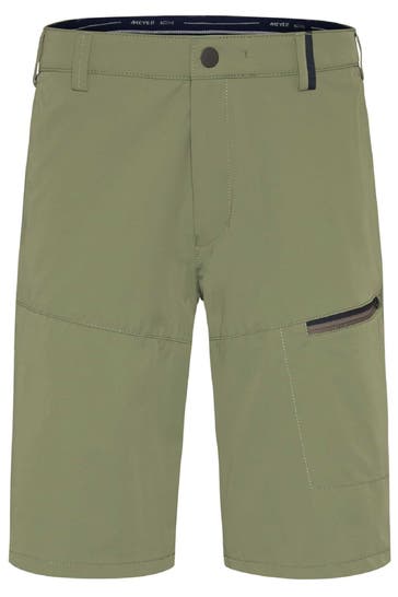 MEYER Short Arran grün Slim