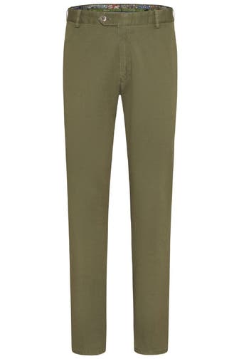 MEYER Chino Oslo grün Straight