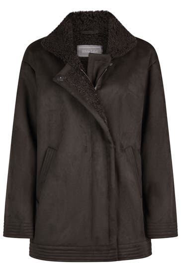 WHITE LABEL Parka schwarz