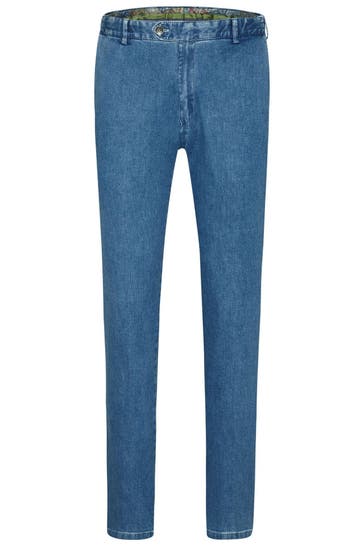 MEYER Jeans Oslo light blue stone Slim