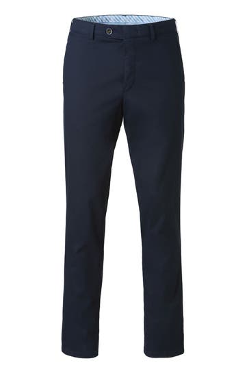 MEYER Chino Roma 1-5080 Dunkelblau Straight