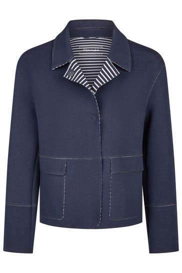 WHITE LABEL Übergangsjacke marine