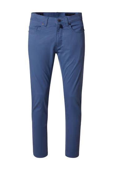 PIERRE CARDIN Chino Lyon Blue Heaven Tapered
