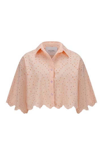 NICOWA Casual-Bluse FINALIWO ROSE