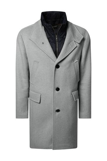 PIERRE CARDIN Wollmantel Mirage Gray
