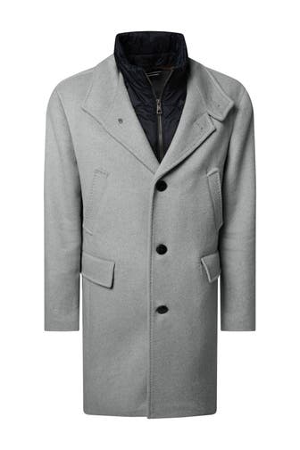 PIERRE CARDIN Wollmantel Mirage Gray