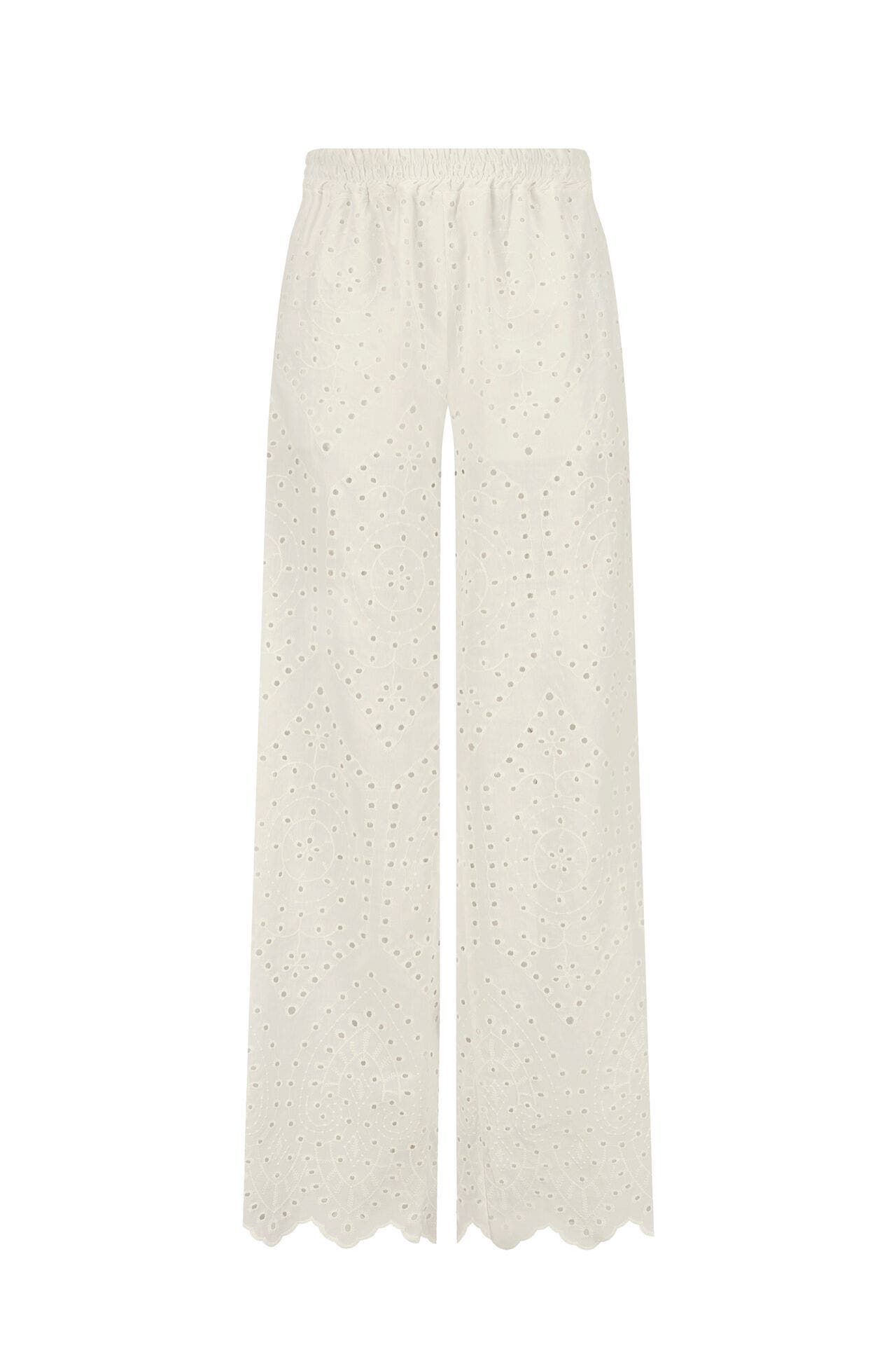 NICOWA Stoffhose NIMOLA WHITE Slim, Bild 1