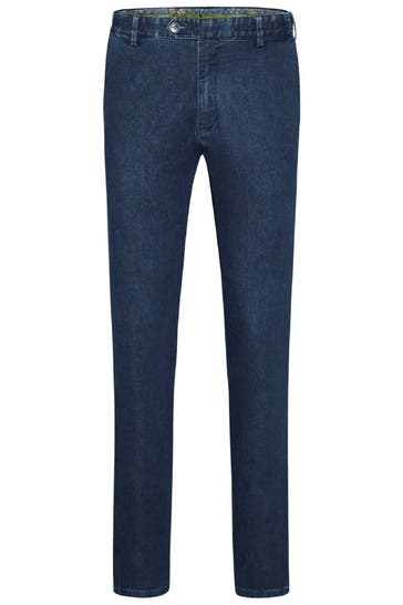 MEYER Jeans Oslo marine Slim