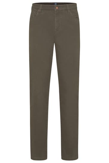MEYER Chino taupe Slim