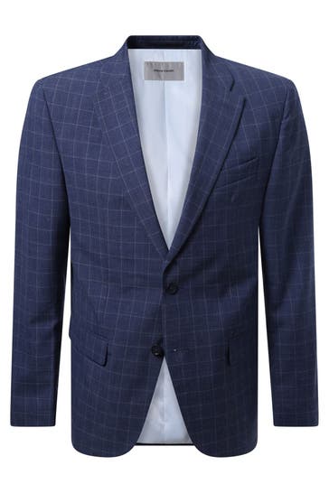PIERRE CARDIN Casual-Sakko Grant Navy Peony Regular Fit