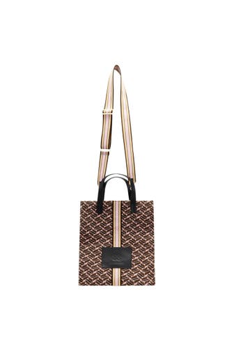 CODELLO Shopper Shopper aus Canvas BROWN MEDIUM