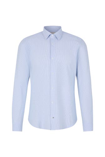 JOOP! Business-Hemd Travel Pit hellblau Slim Fit