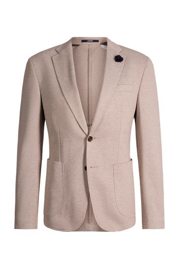 JOOP! Business-Sakko Hoverest beige Slim Fit