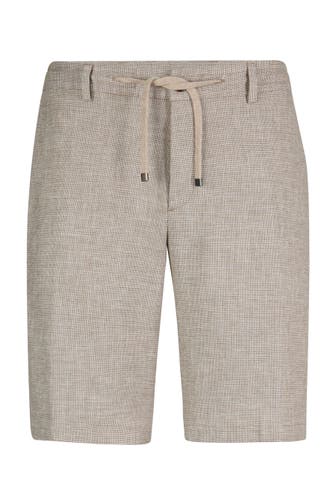 JOOP! Short Capri beige gemustert Bootcut