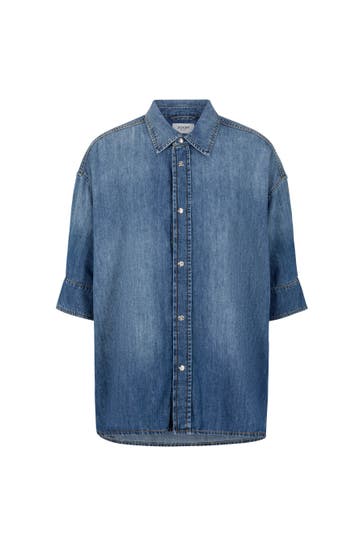 JOOP! Casual-Bluse Uma blau