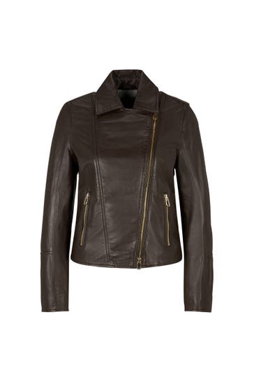 JOOP! Lederjacke Lederjacke braun