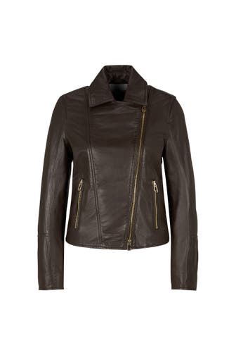 JOOP! Lederjacke Lederjacke braun