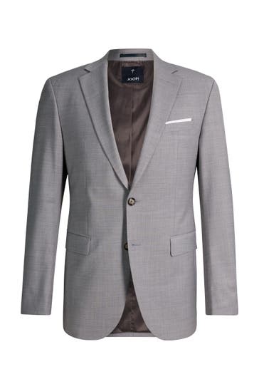 JOOP! Business-Sakko Finch silbergrau Regular Fit