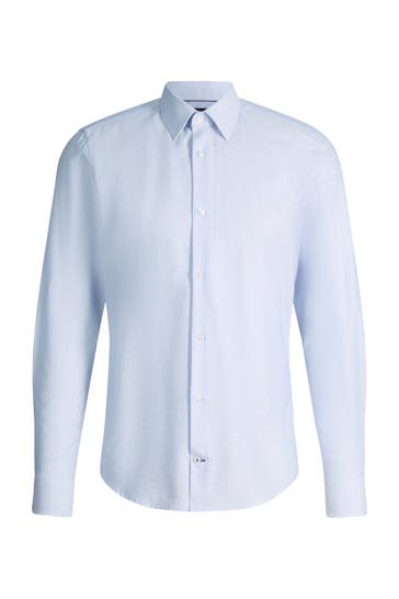 JOOP! Business-Hemd Pierce hellblau Slim Fit