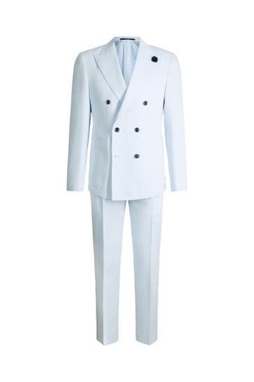 JOOP! Anzug Heazy-Rennet hellblau Slim Fit