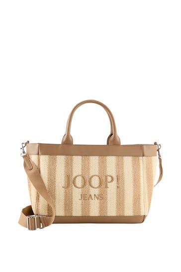 JOOP! Handtasche Calduccio Spiaggia Yvette beige/hellbraun gestreift