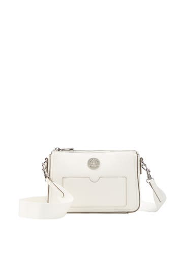 JOOP! Handtasche Solido Tondo Jasmina weiß