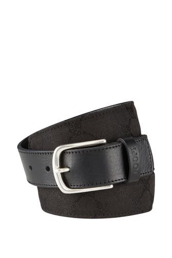 JOOP! Casual-Gürtel Cornflower-Ledergürtel in Schwarz schwarz