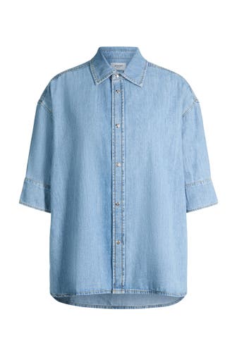 JOOP! Casual-Bluse Uma light blue denim