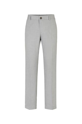 JOOP! Stoffhose Chino Hank in Hellgrau meliert hellgrau meliert Slim