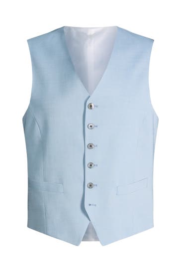 JOOP! Weste Weazer hellblau