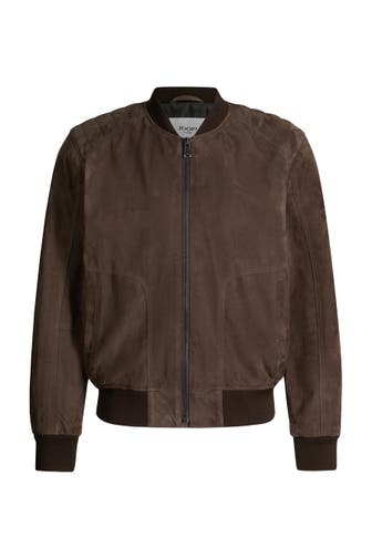 JOOP! Lederjacke Bokston dunkelbraun