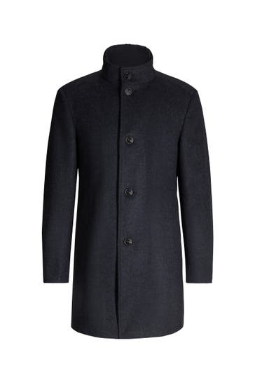 JOOP! Wollmantel Maico dunkelblau