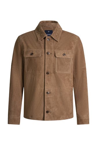 JOOP! Lederjacke Rill taupe