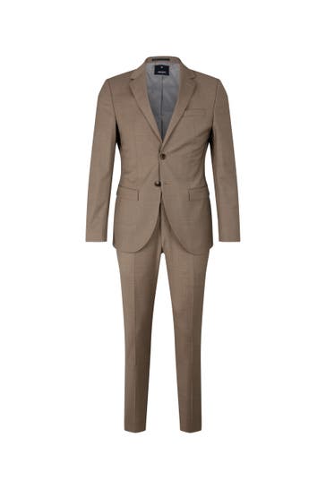 JOOP! Anzug Damon-Gun beige Extra Slim Fit