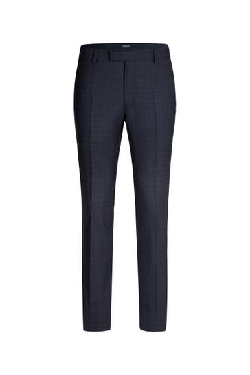 JOOP! Business-Hose Gun navy kariert Skinny