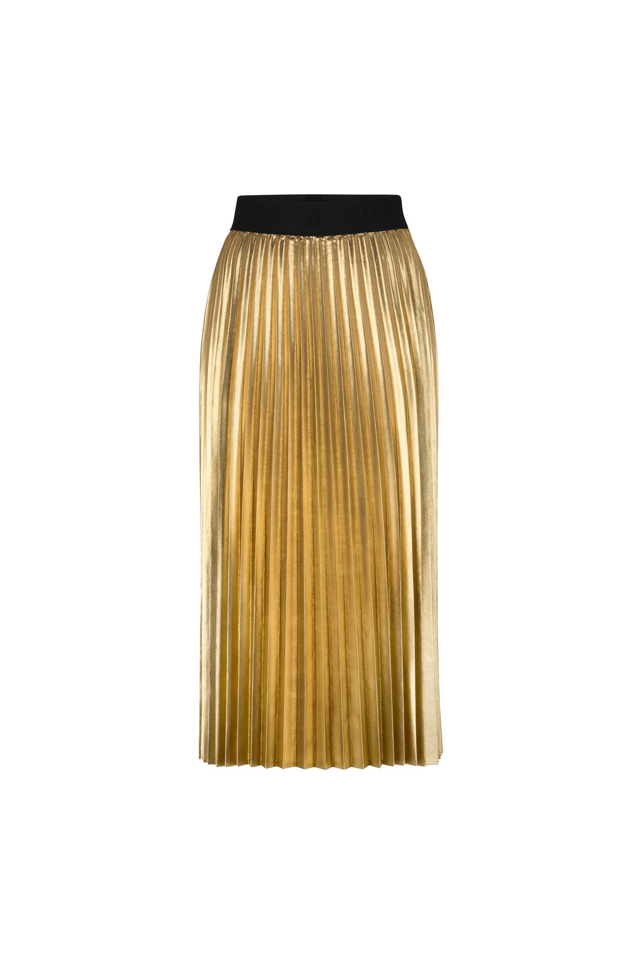 JOOP! Rock Plisseerock in Gold Metallic, Bild 1