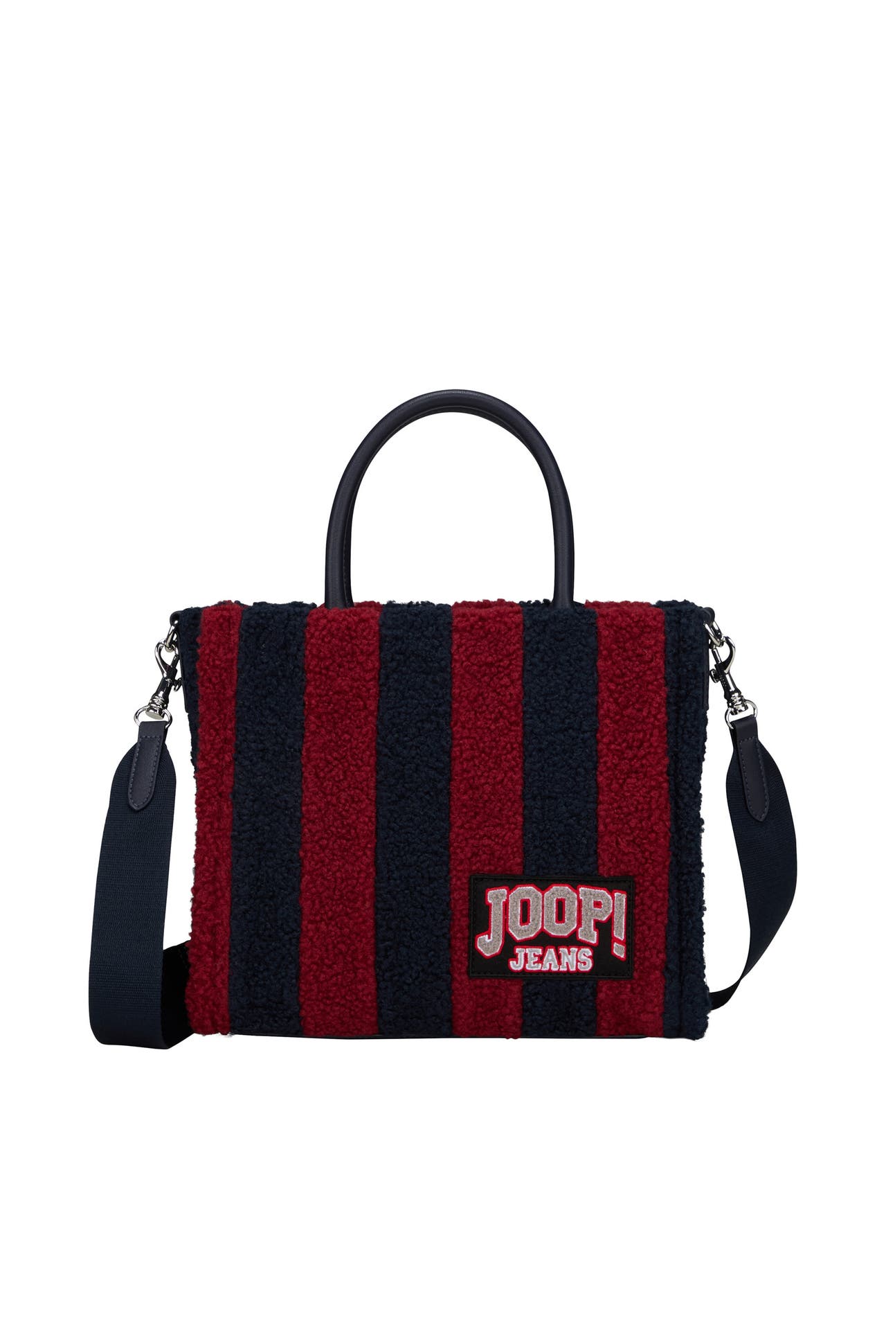 JOOP! Handtasche Squadra Aurelia navy/rot gestreift, Bild 1