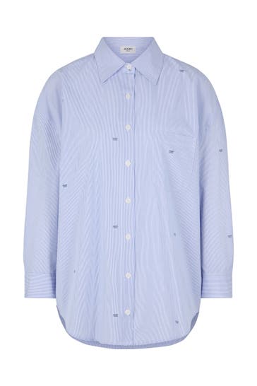 JOOP! Brenda Casual Blouse, blue and white stripes