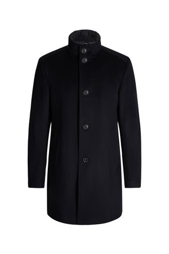 JOOP! Wollmantel Maico navy