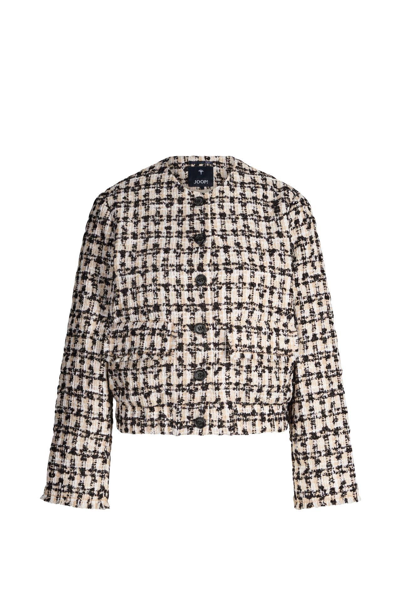 JOOP! Blazer Jenifer champagner/schwarz kariert, Bild 1