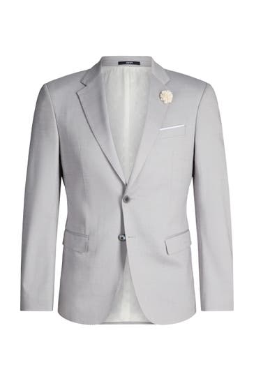 JOOP! Casual-Sakko Wedding-Herby hellgrau Slim Fit