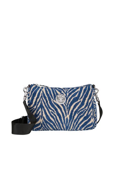 JOOP! Handtasche Selvatico Jasmina blau/beige